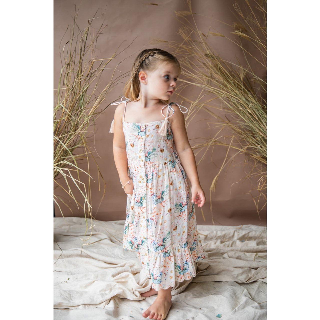 Treasure Dress-Marshmallow