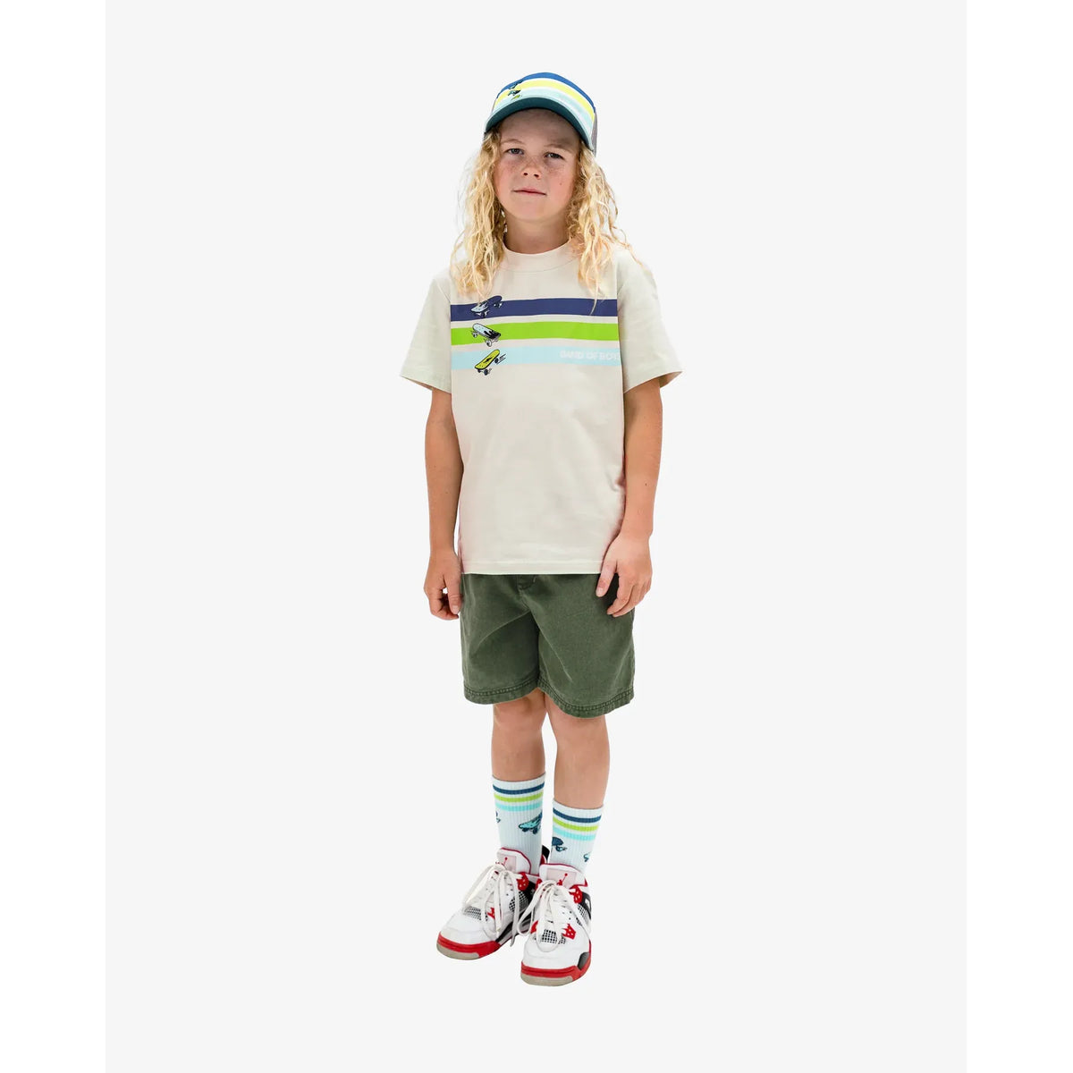 Triple Stripe Socks Size