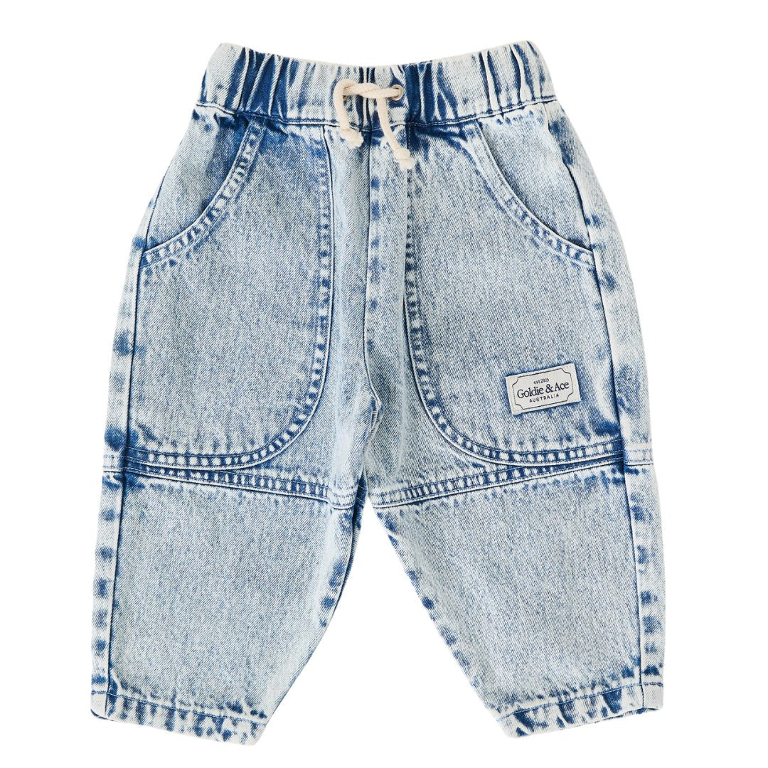 Drew Denim Pocket Pant Light Denim