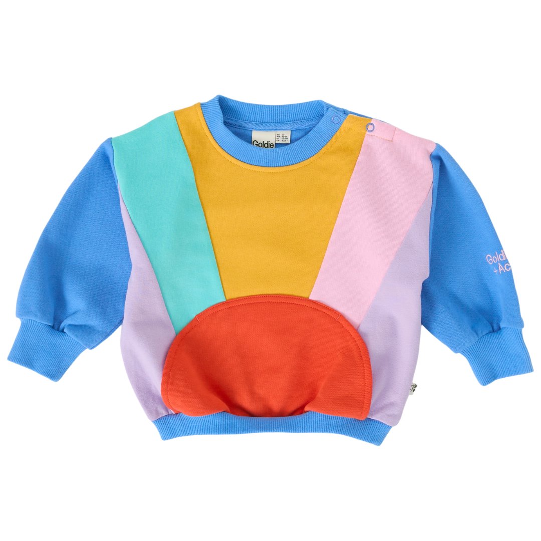 Catching Some Rays Terry Sweater Bright