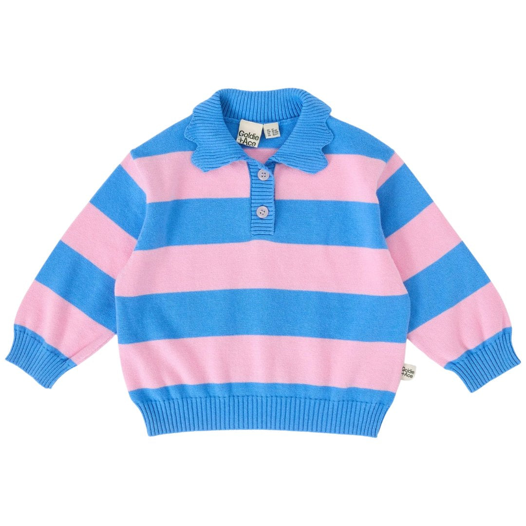 Ava Collared Knit Jumper