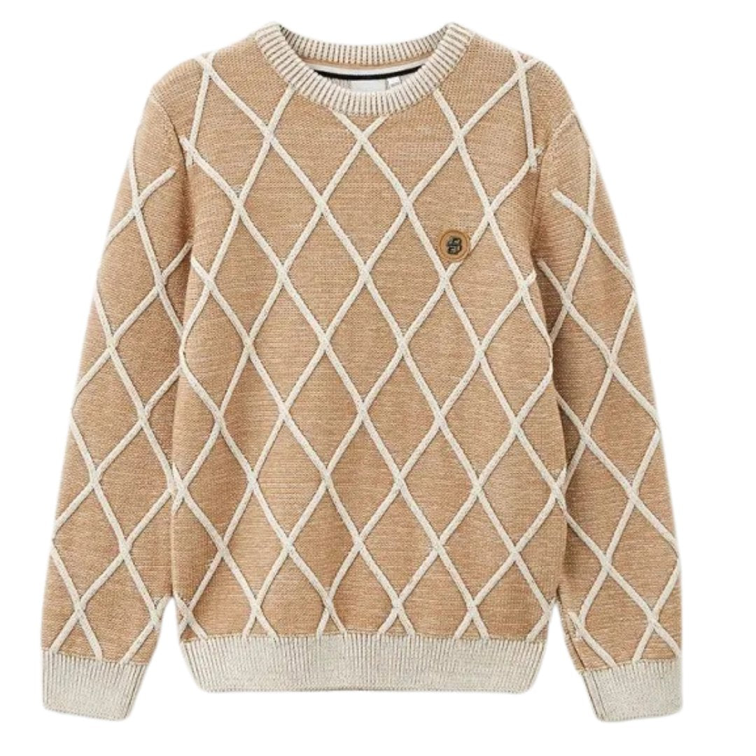 Knitted Sweater - Sand