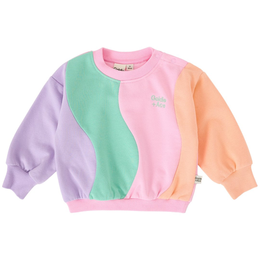 Rio Wave Sweater - Cotton Candy