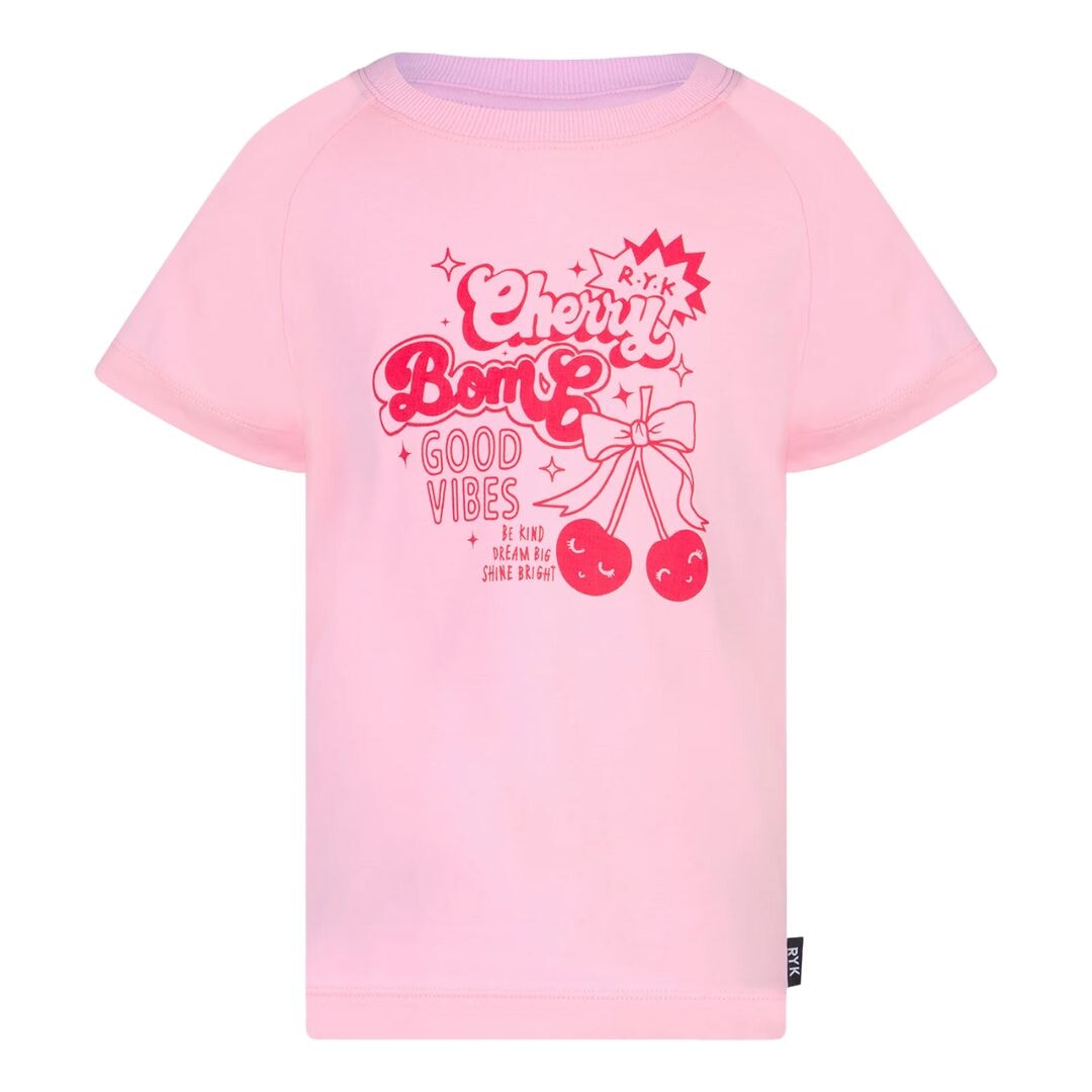 Cherry Bomb! Short Sleeve Kylie Raglan T-Shirt