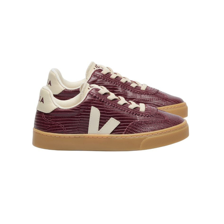 Small Volley Leather Amarante