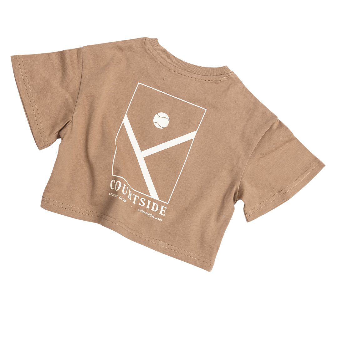 Country Club Tee - Cinnamon