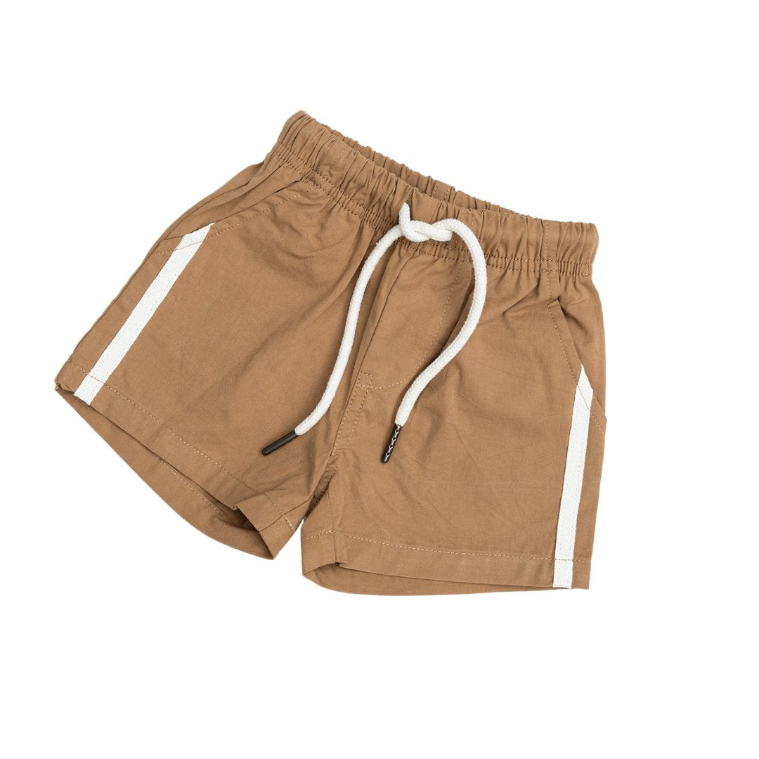 Courtside Tennis Shorts - Cinnamon