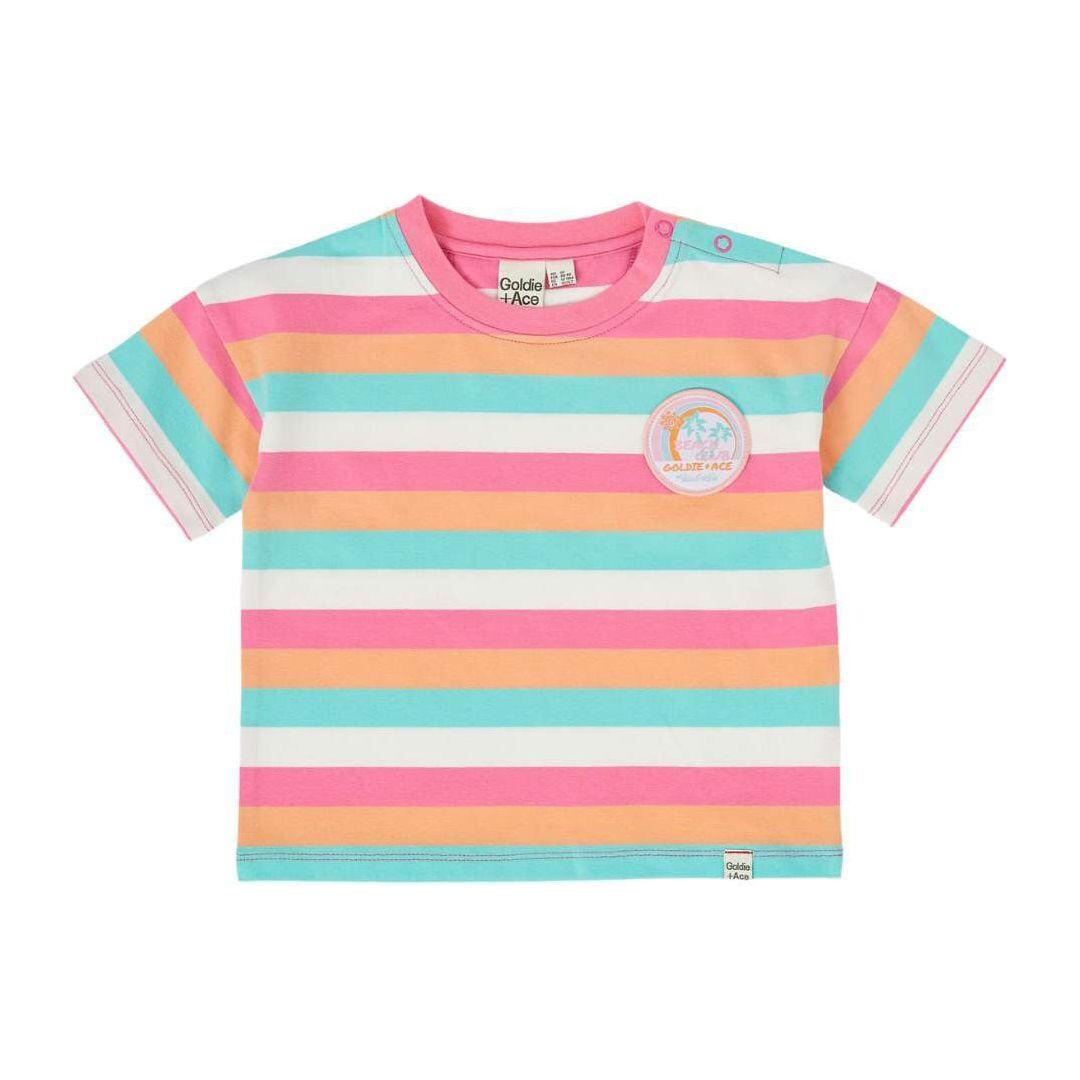 Beach Club Stripe T-Shirt