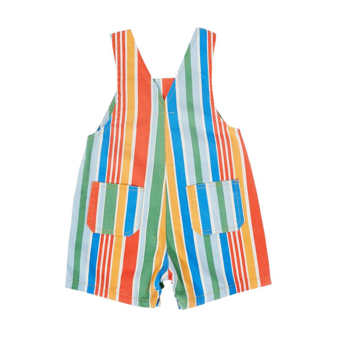 Burton Land Down Under Stripe Denim Overalls