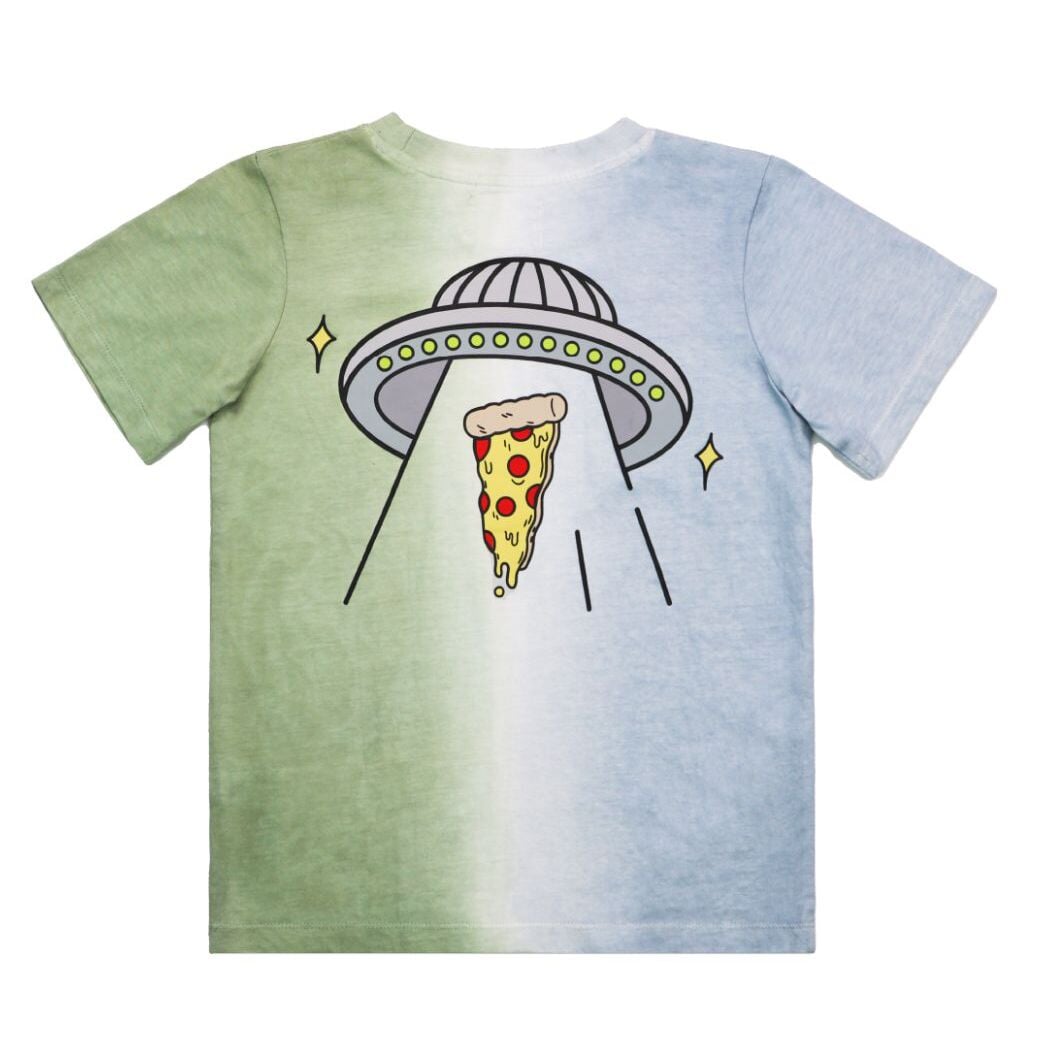 Ombre Alien Pizza Tee