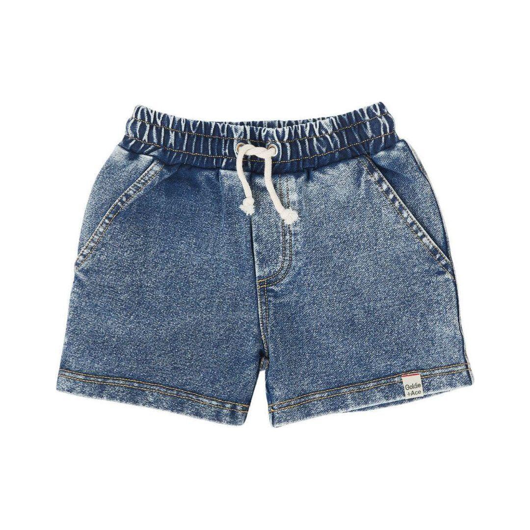 Noah French Terry Denim Look Shorts