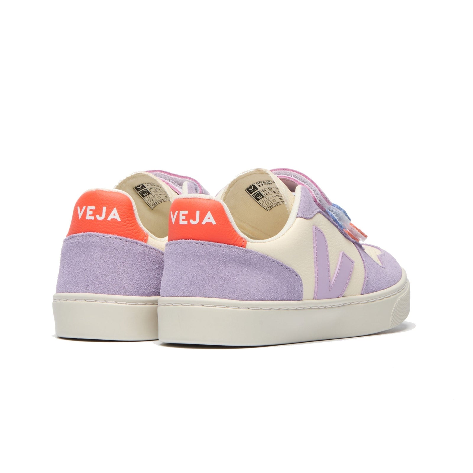 Small V-10 Leather Cashew-Multico-Orchid