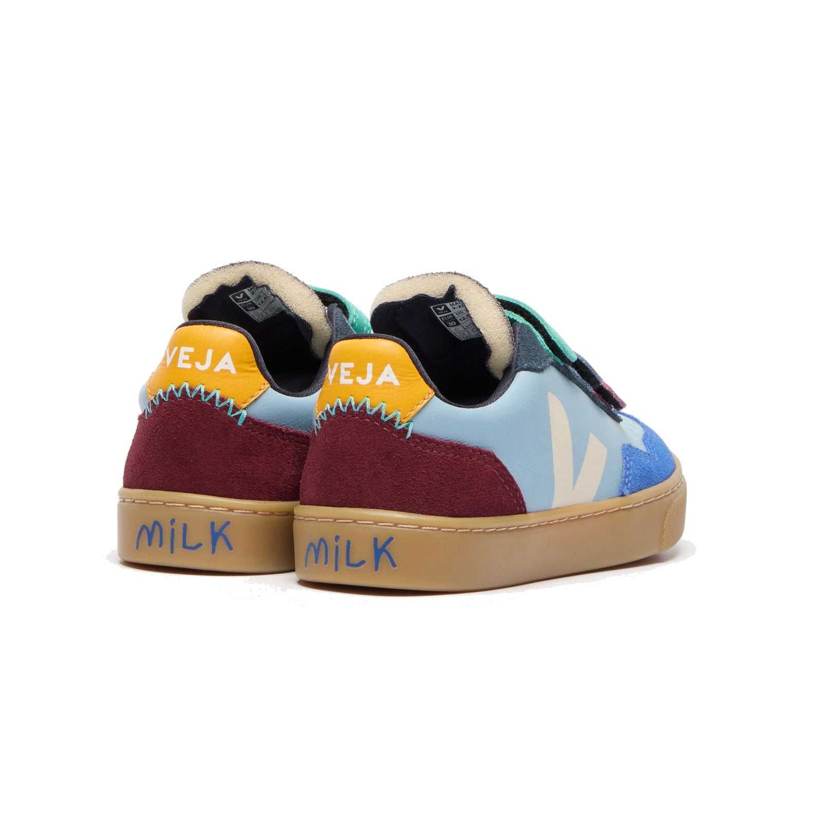 Veja X Milk Small V-90 -Steel-Pierre