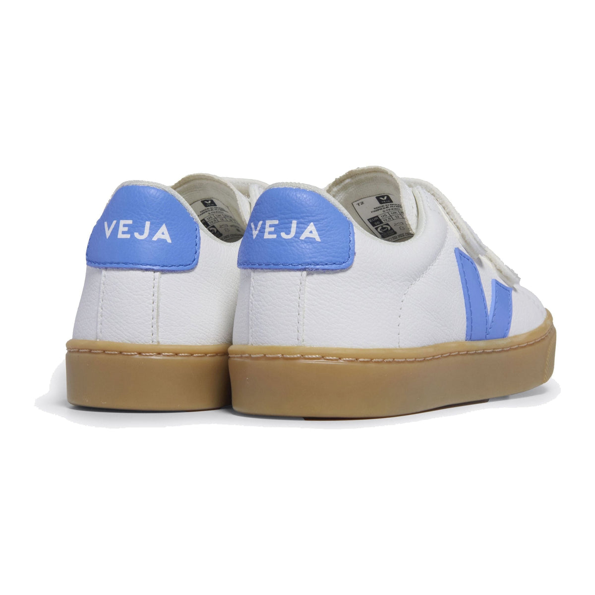 Small Esplar Chromefree Leather - White Aqua