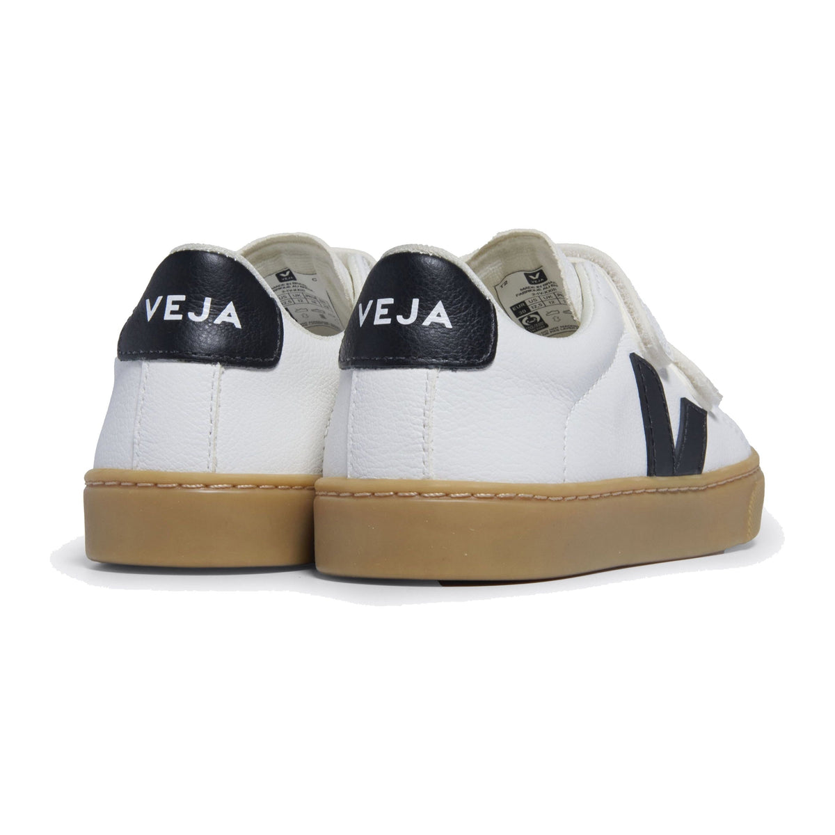 Small Esplar Chromefree Leather - White Black