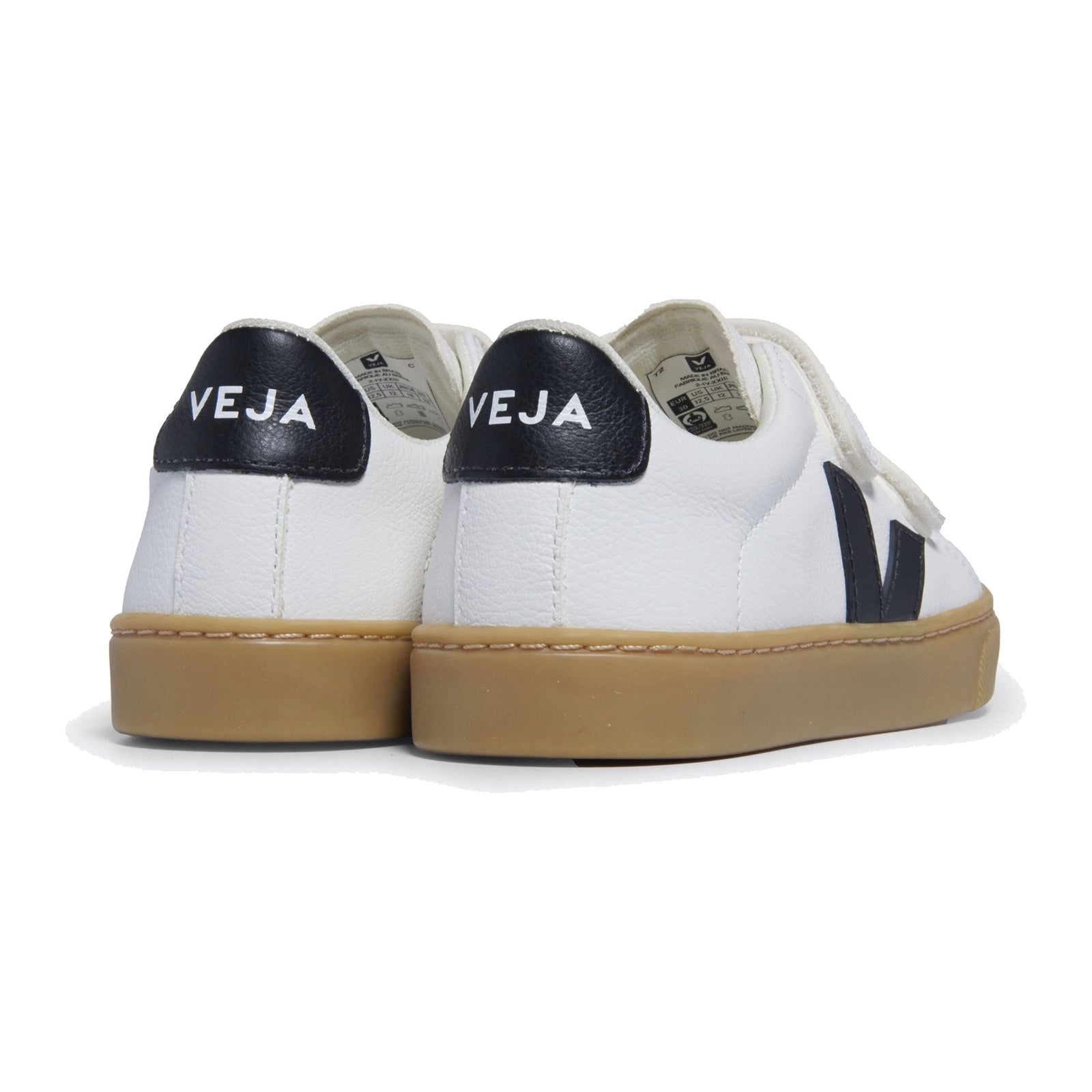 Small Esplar Chromefree Leather - White Black