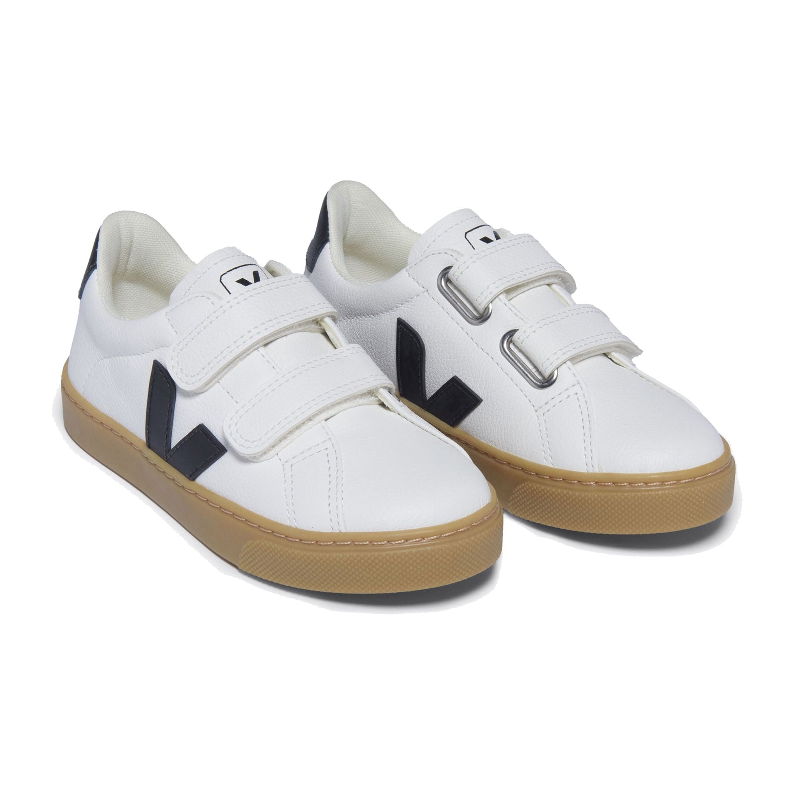 Small Esplar Chromefree Leather - White Black