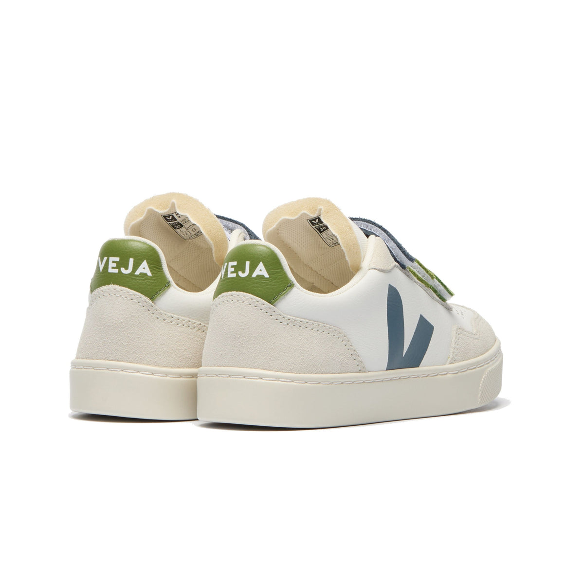 Small V-90 O.T. Leather Multico-White-California