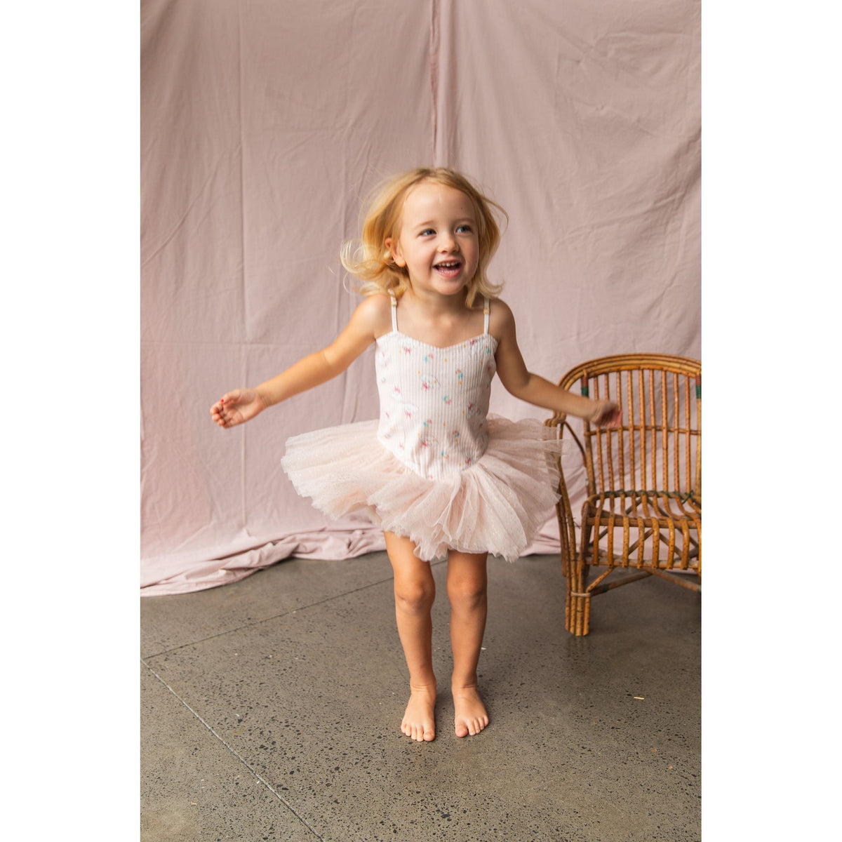 Viantage Ballerina-Suzie Print