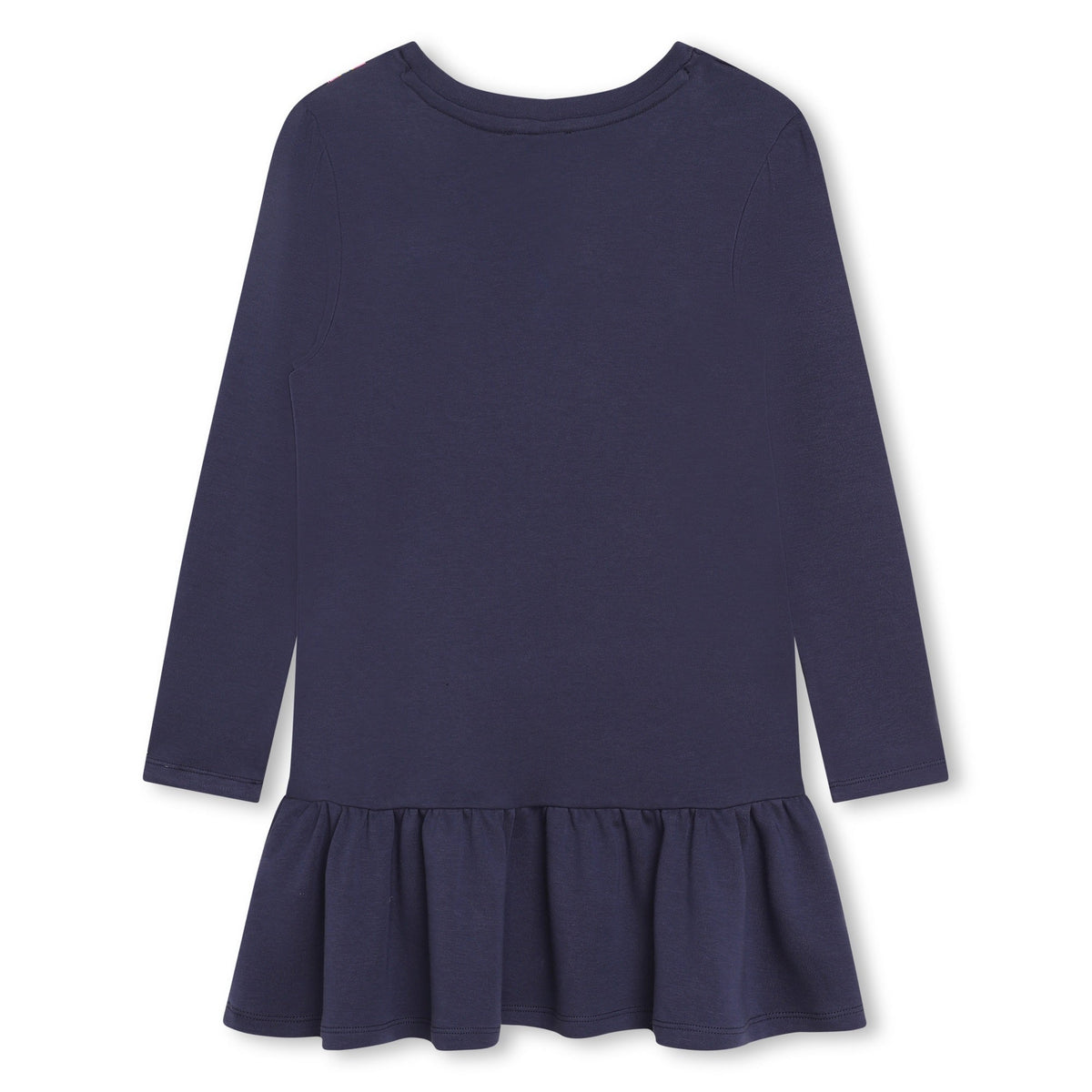 Printed Dress - Navy