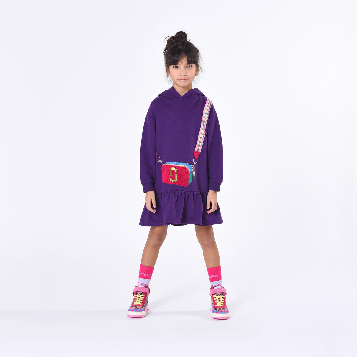 Hooded Dress - Lilac