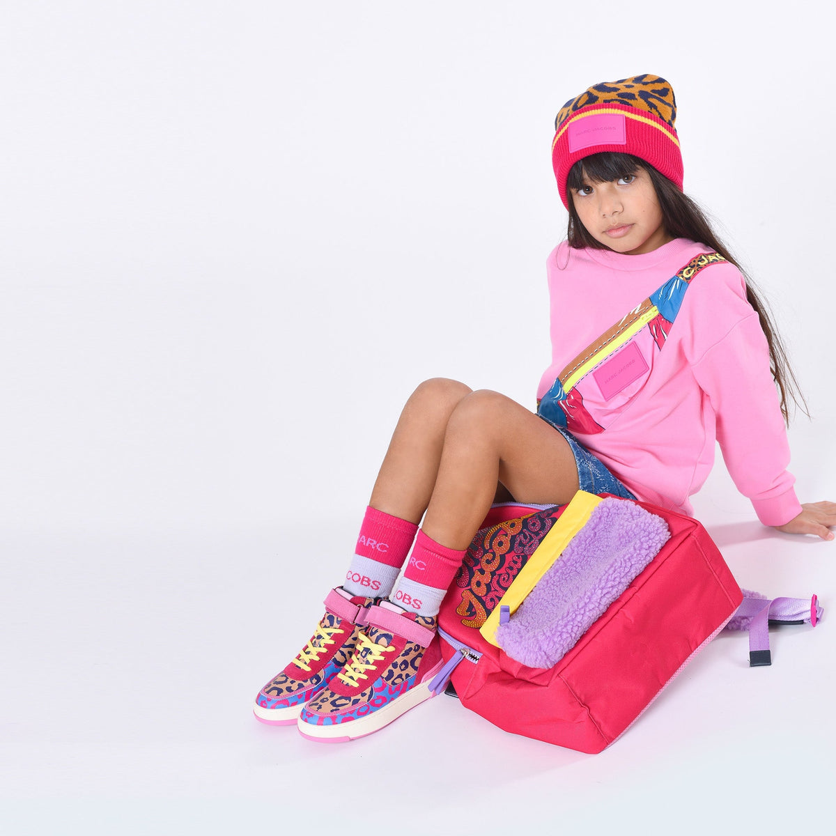 Hip Hop Museum Sweatshirt - Apricot