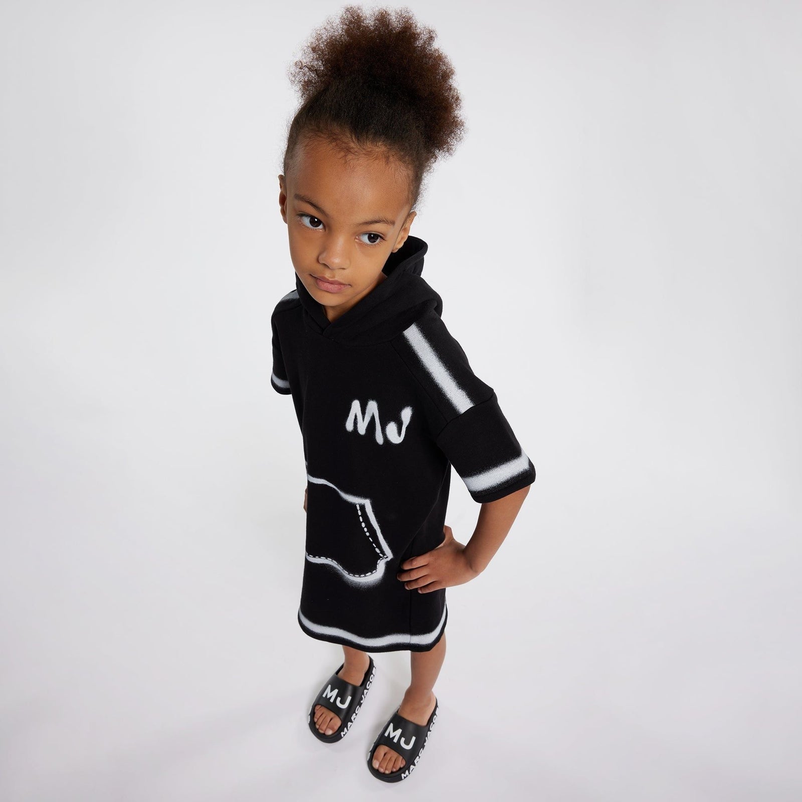 Marc Jacob Hooded Dress - Black