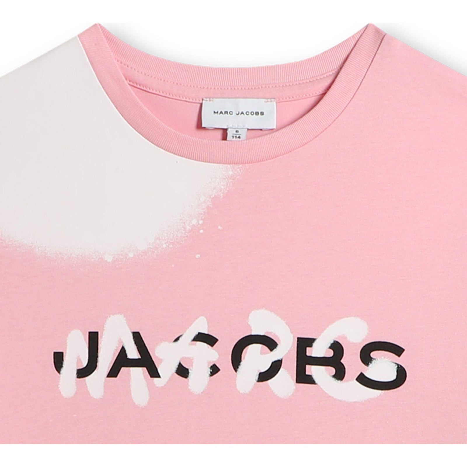 Big Spray Spots Dress - Pink