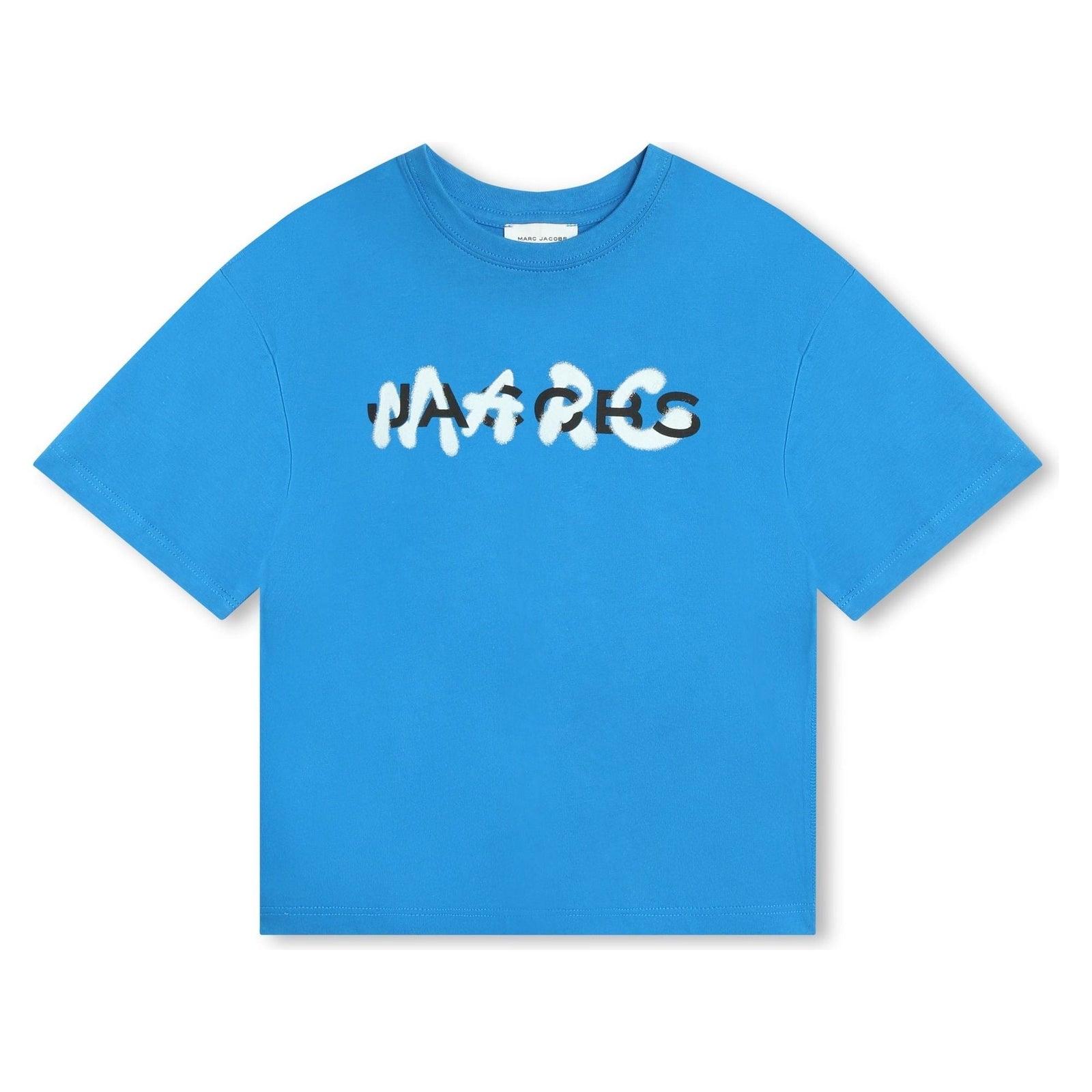 Marc Jacobs Tag Logo Tee Shirt - Blue