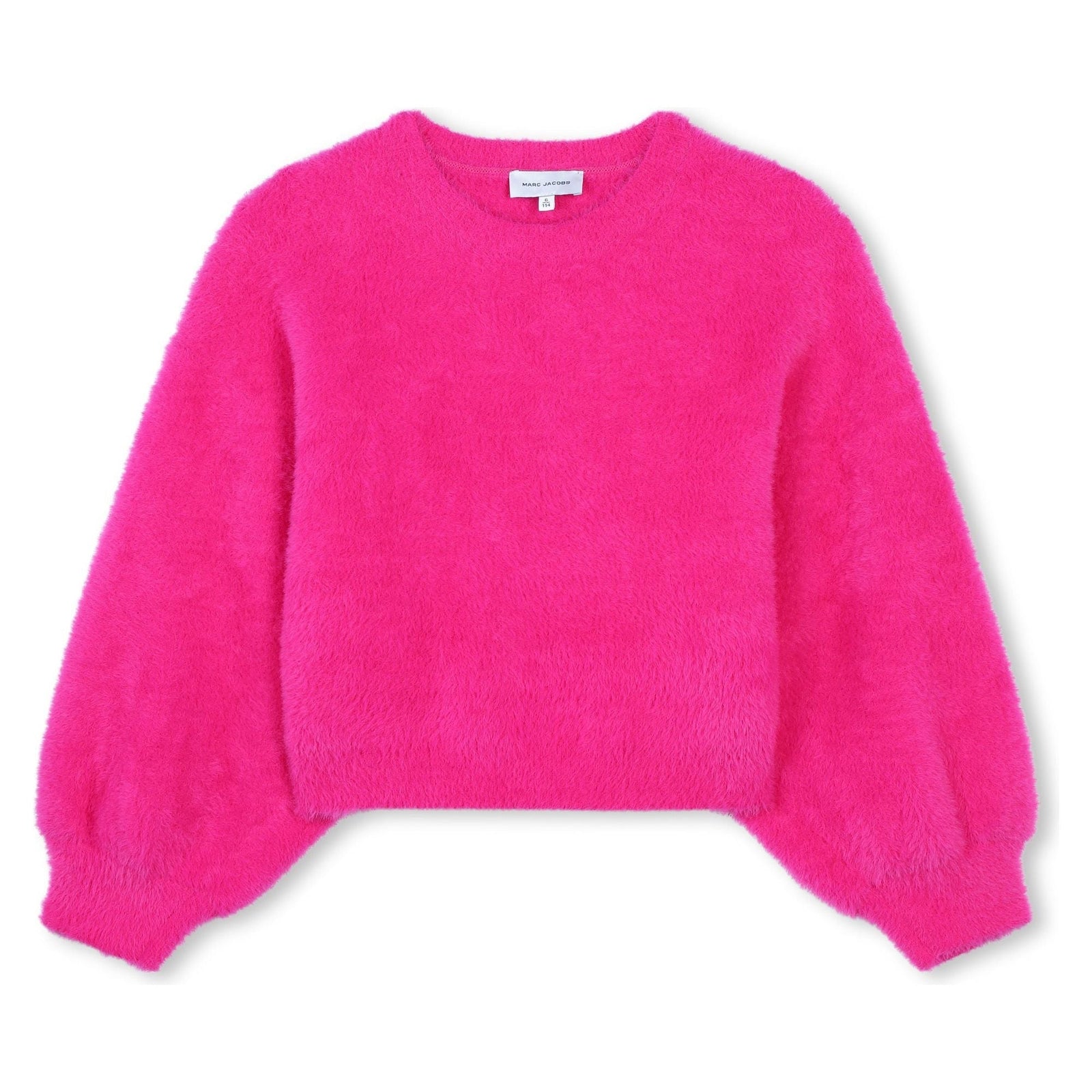 Cropped Round-Neck Jumper