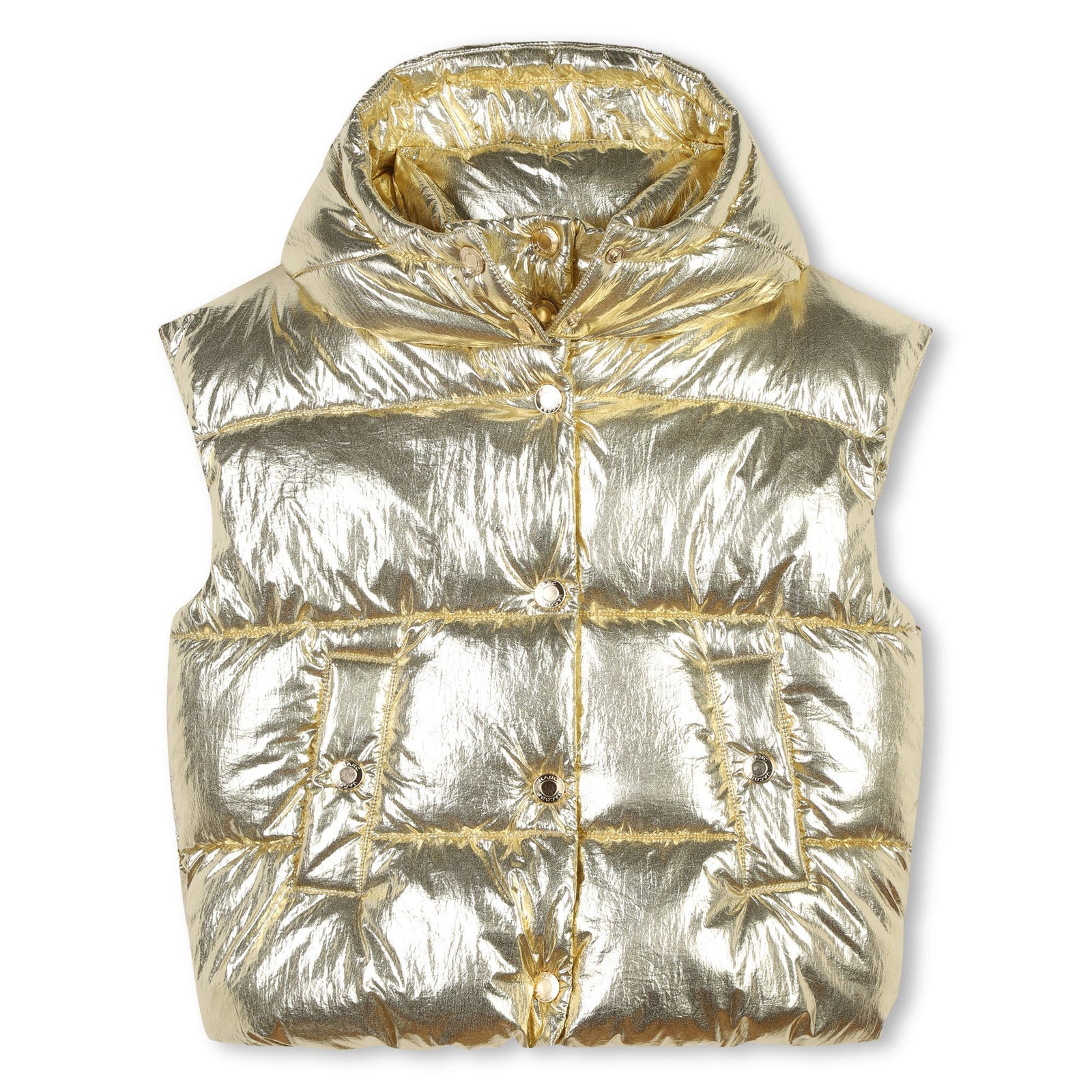 Metallic Effect Vest
