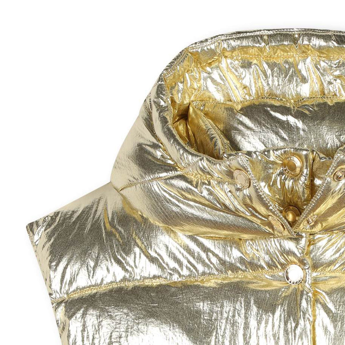 Metallic Effect Vest