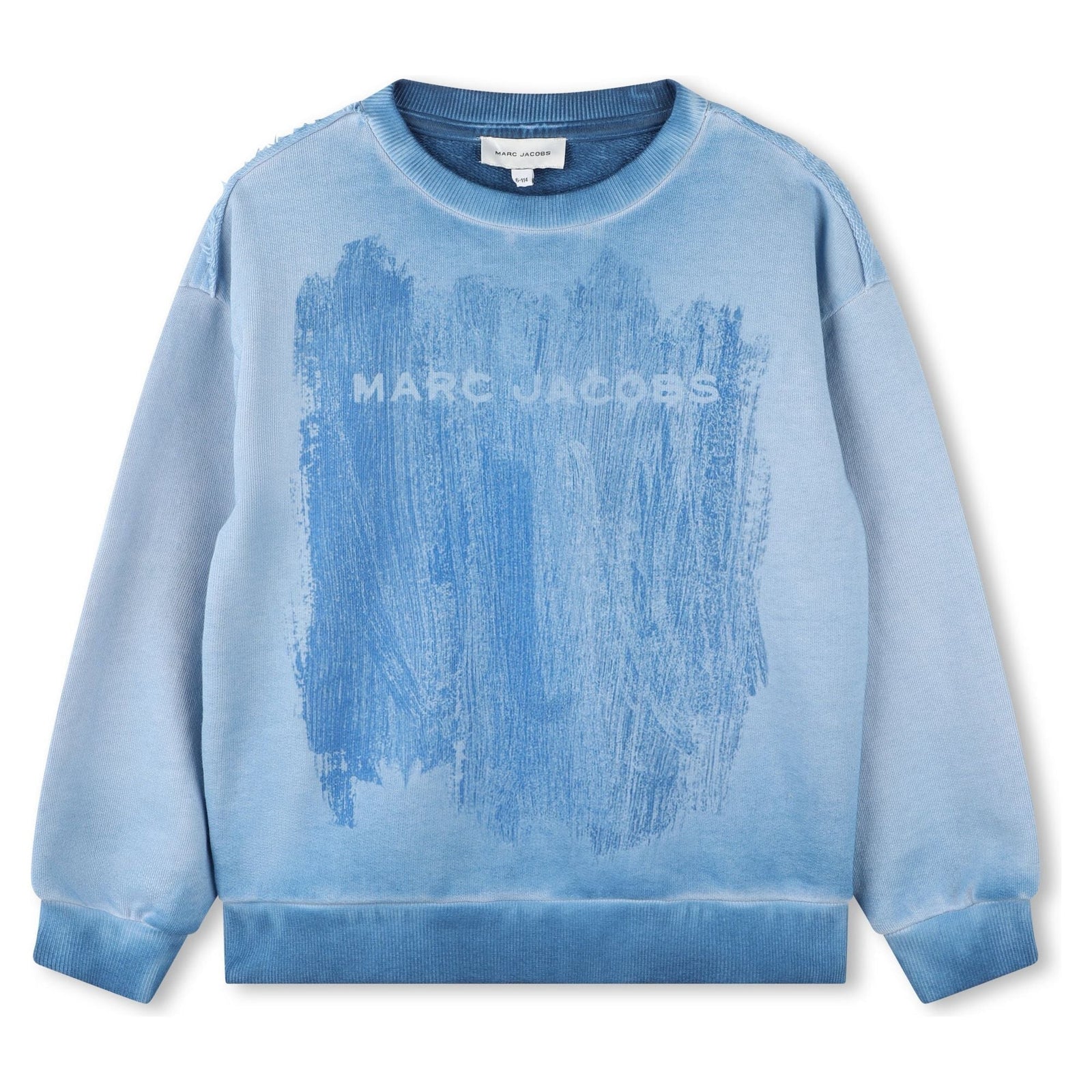 Dyed Effect Sweatshirt - Blue