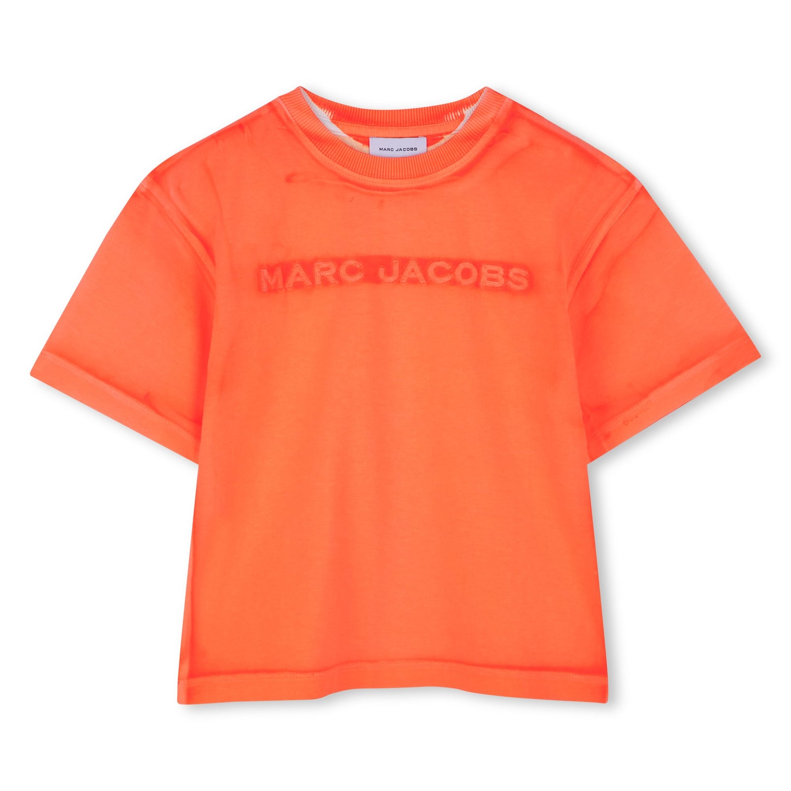 Marc Logo T-Shirt - Peach