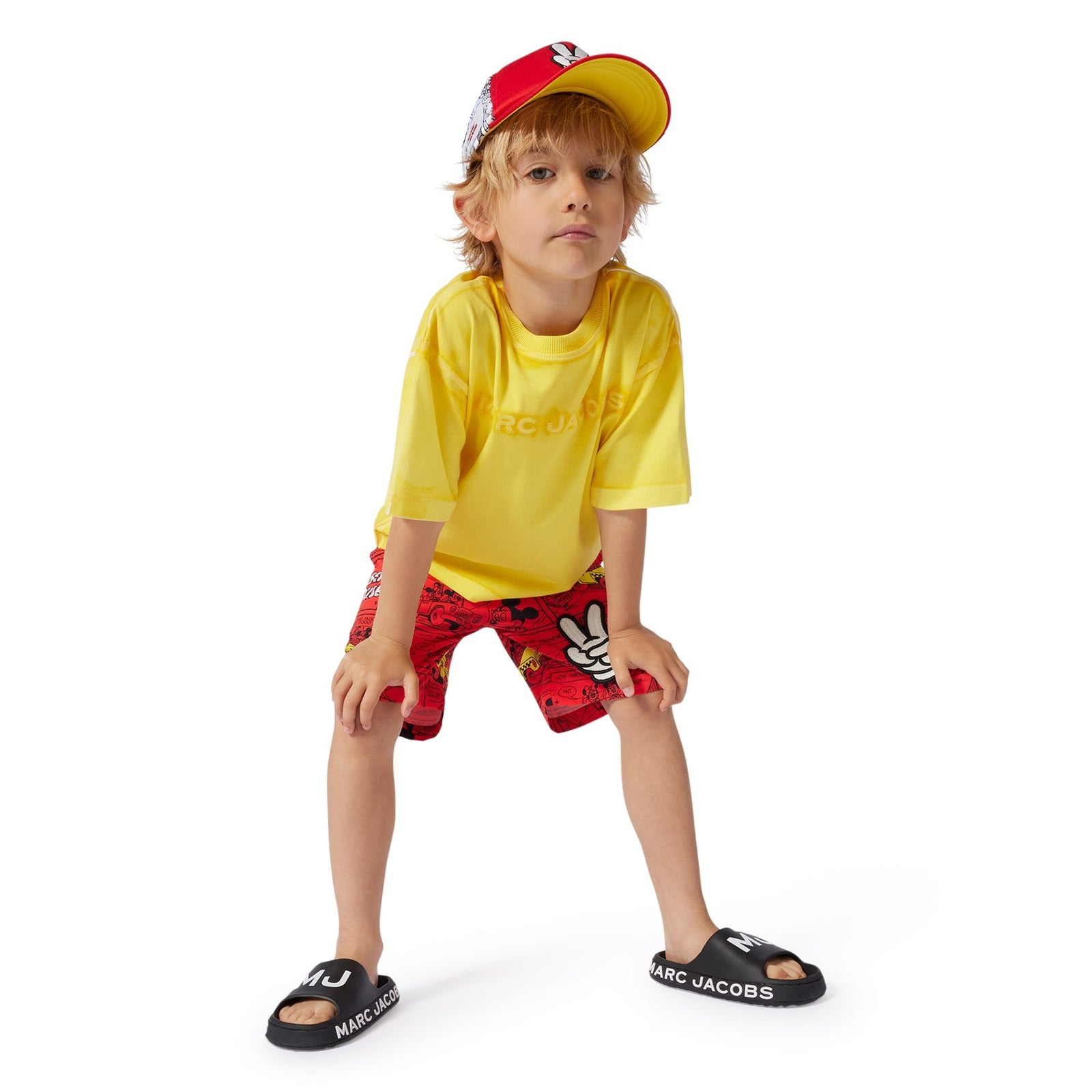 Marc Logo T-Shirt - Yellow