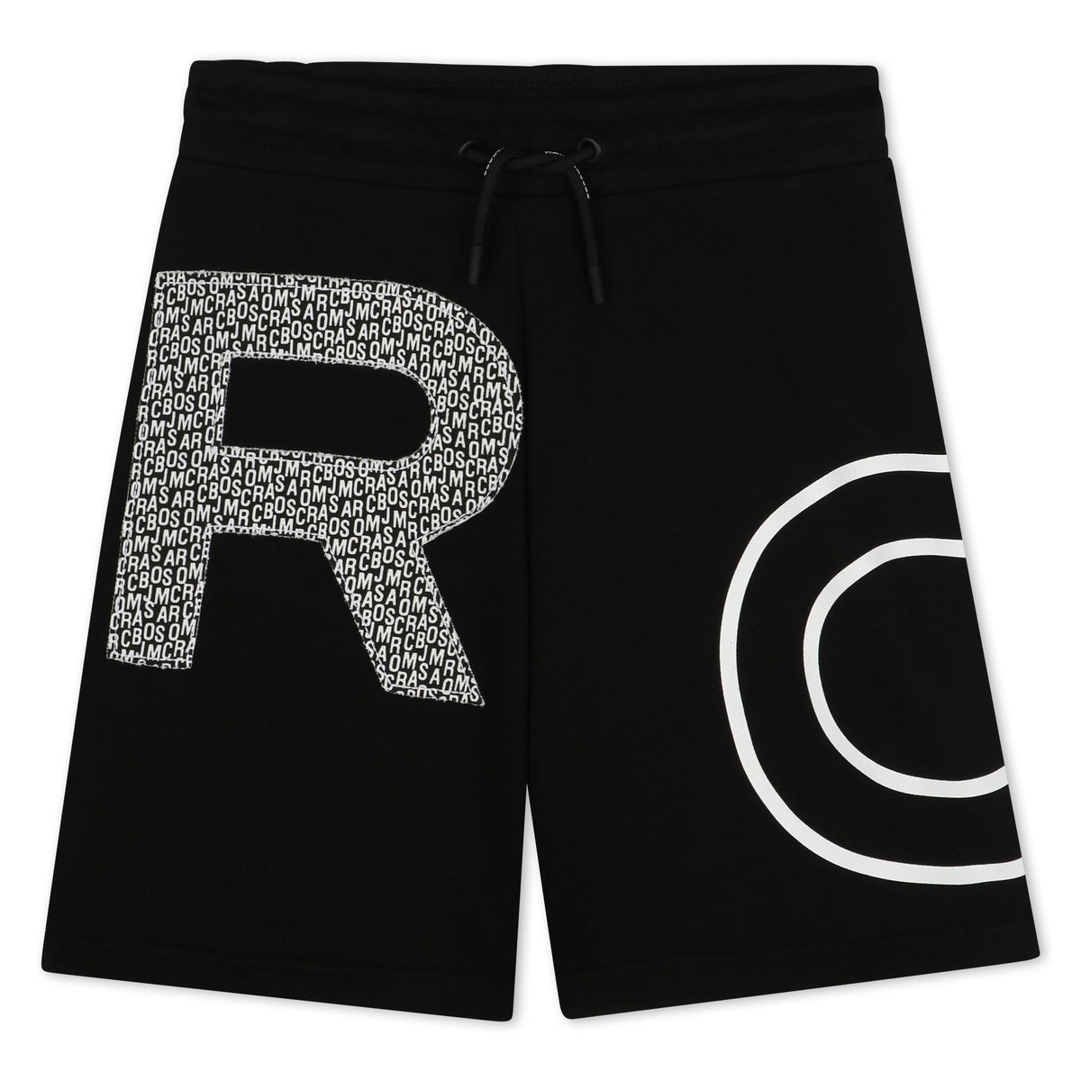 Logo Bermuda Shorts - Black
