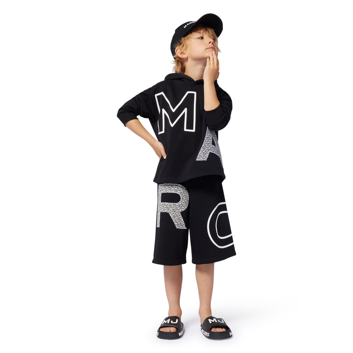 Logo Bermuda Shorts - Black