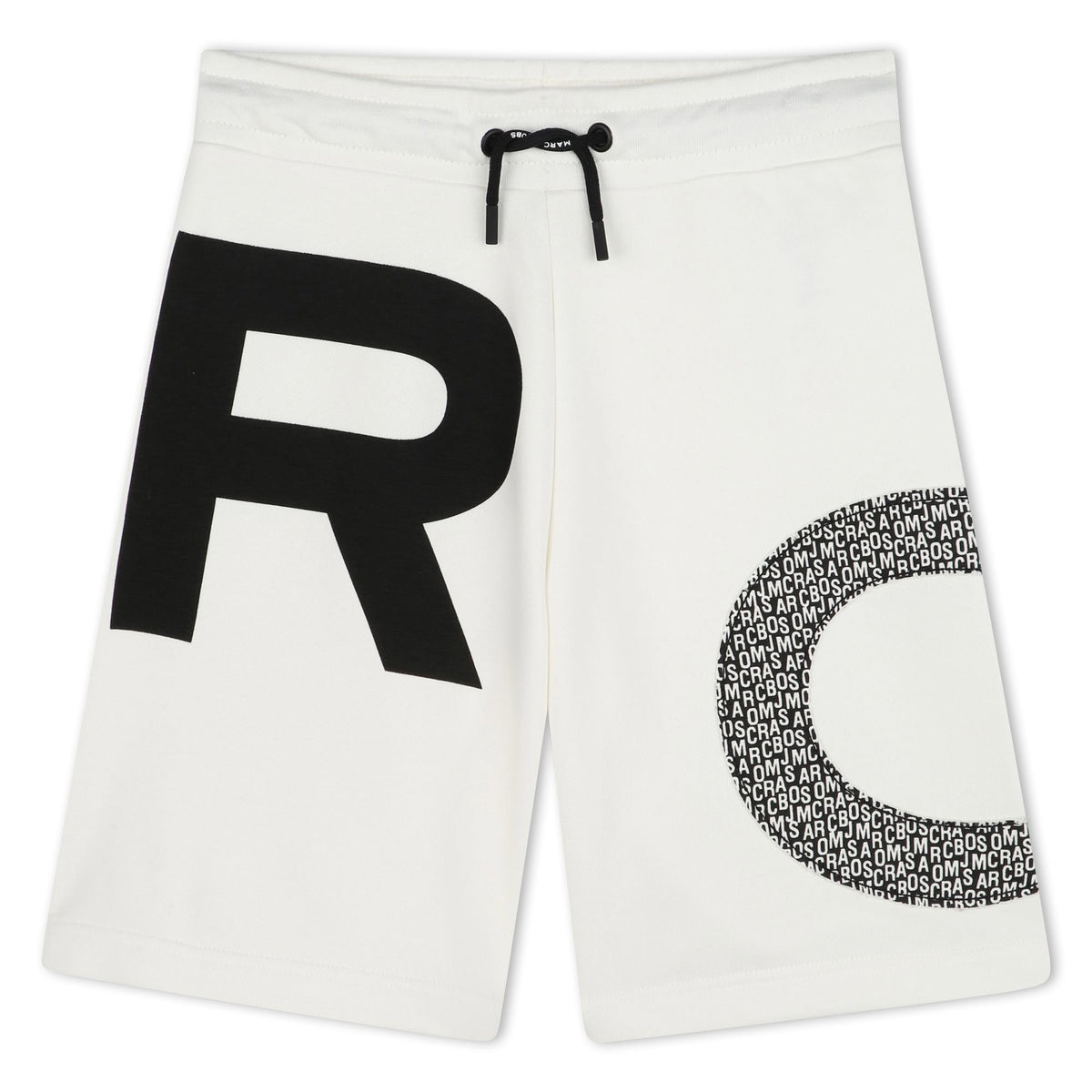 Logo Bermuda Shorts - Ivory