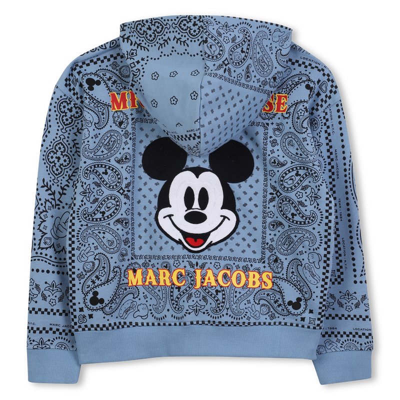 Hooded Cardigan - Bleu Delave