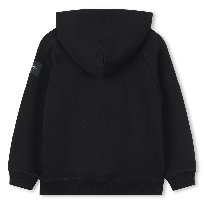 Hooded Cardigan - Black
