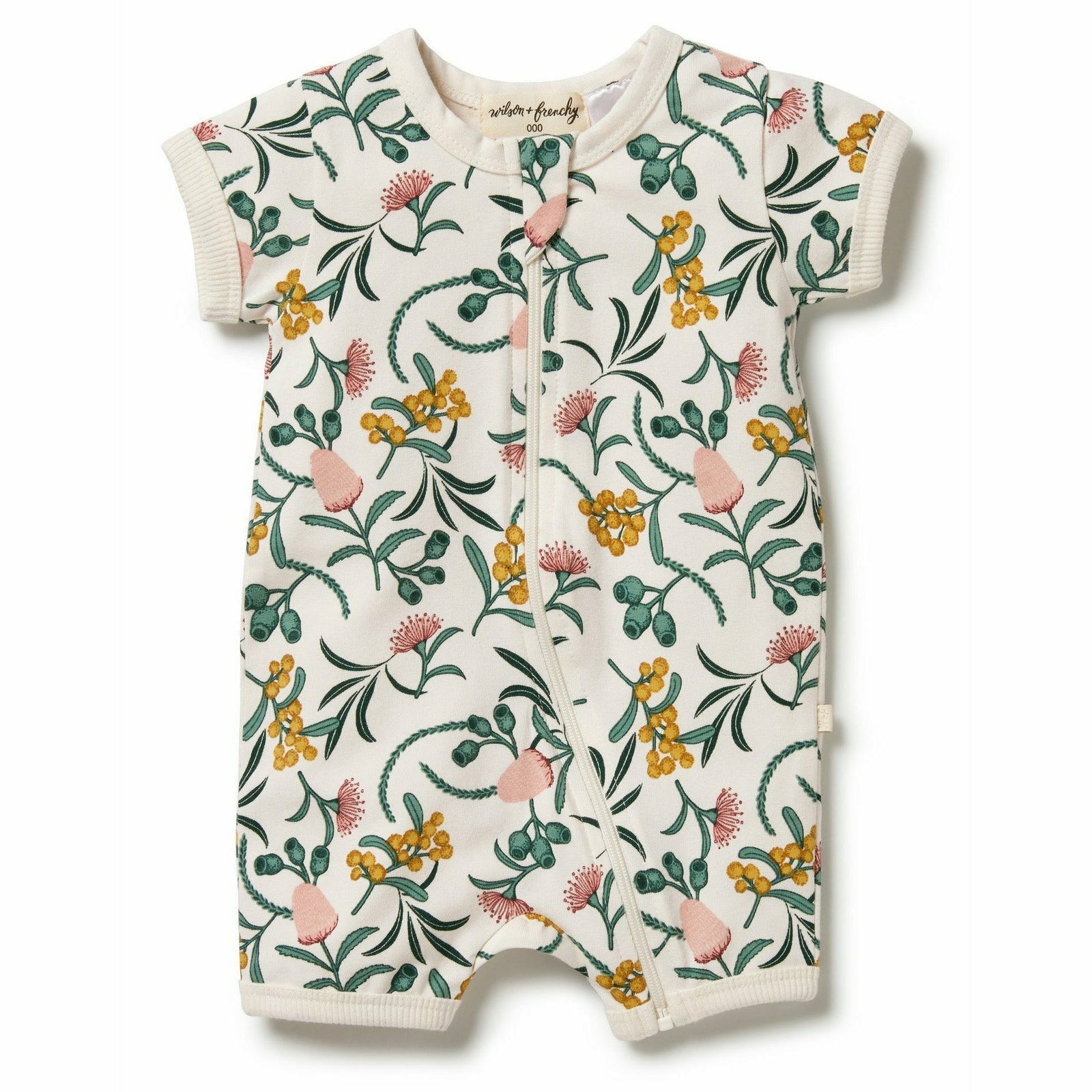 Organic Boyleg Zipsuit - Nixie Fleur