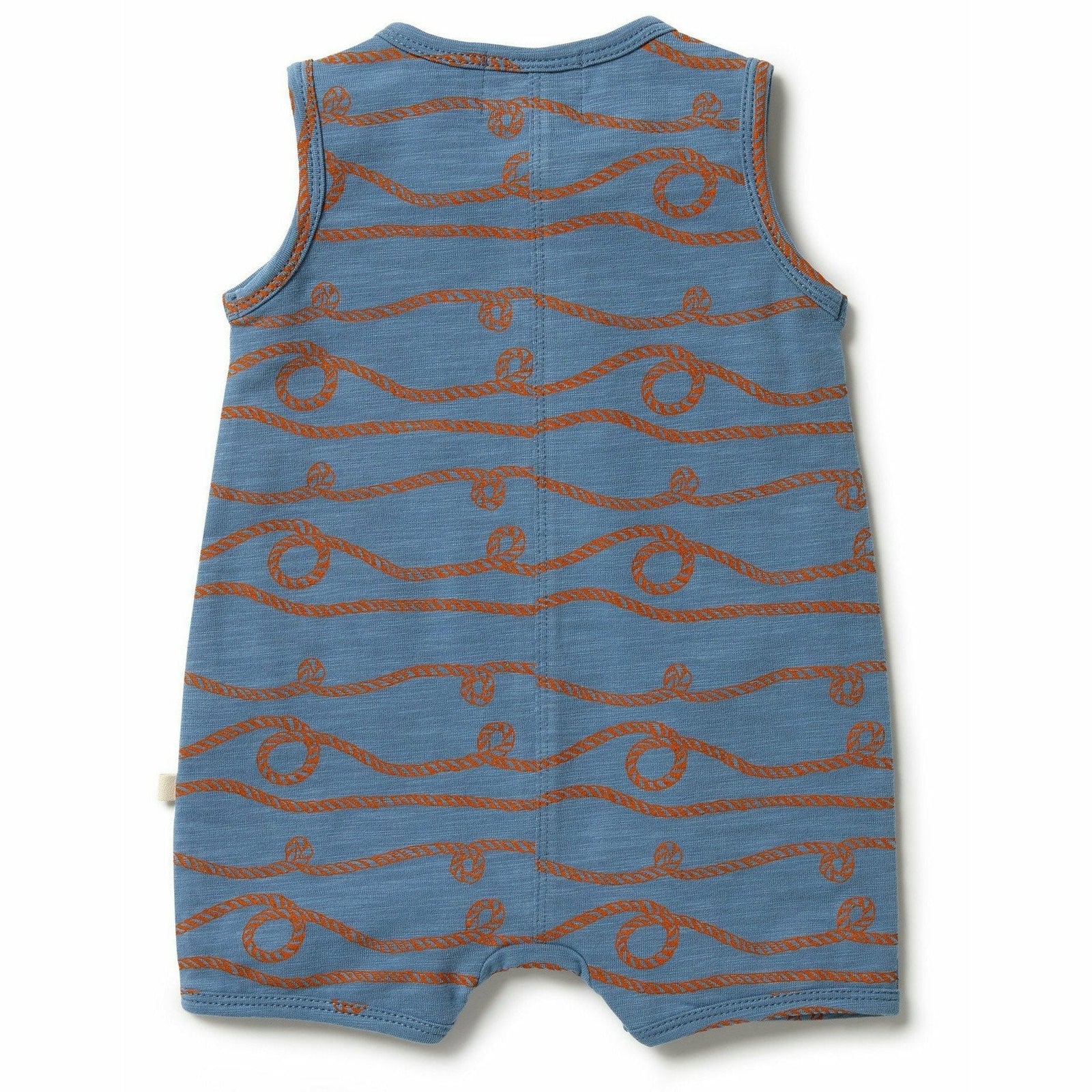 Organic Boyleg Growsuit - Ahoy
