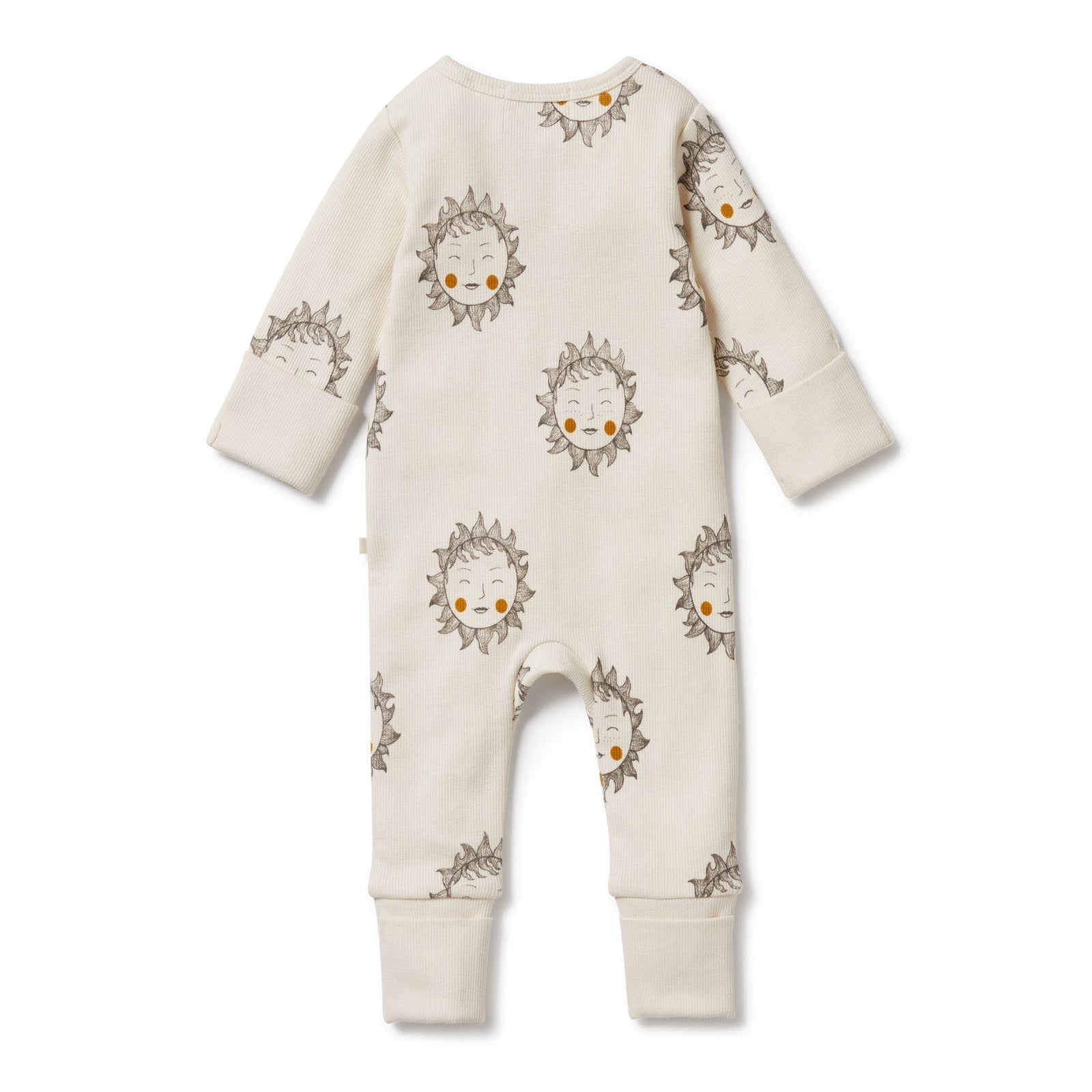 Shine On Me Organic Zipsuit with Feet