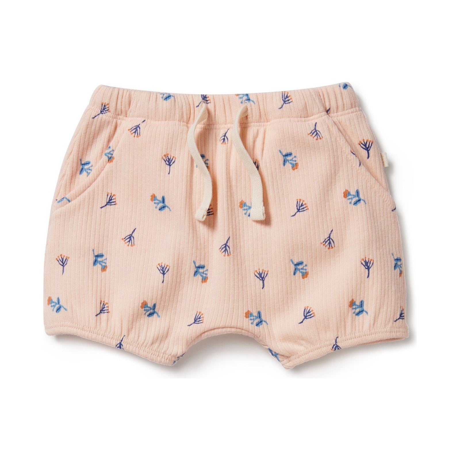 Little Flower Organic Rib Bloomer Short