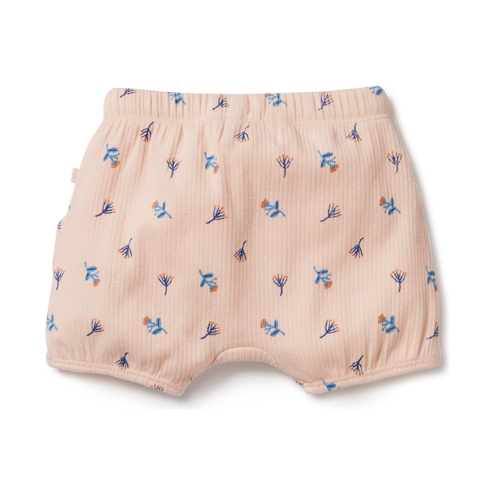 Little Flower Organic Rib Bloomer Short