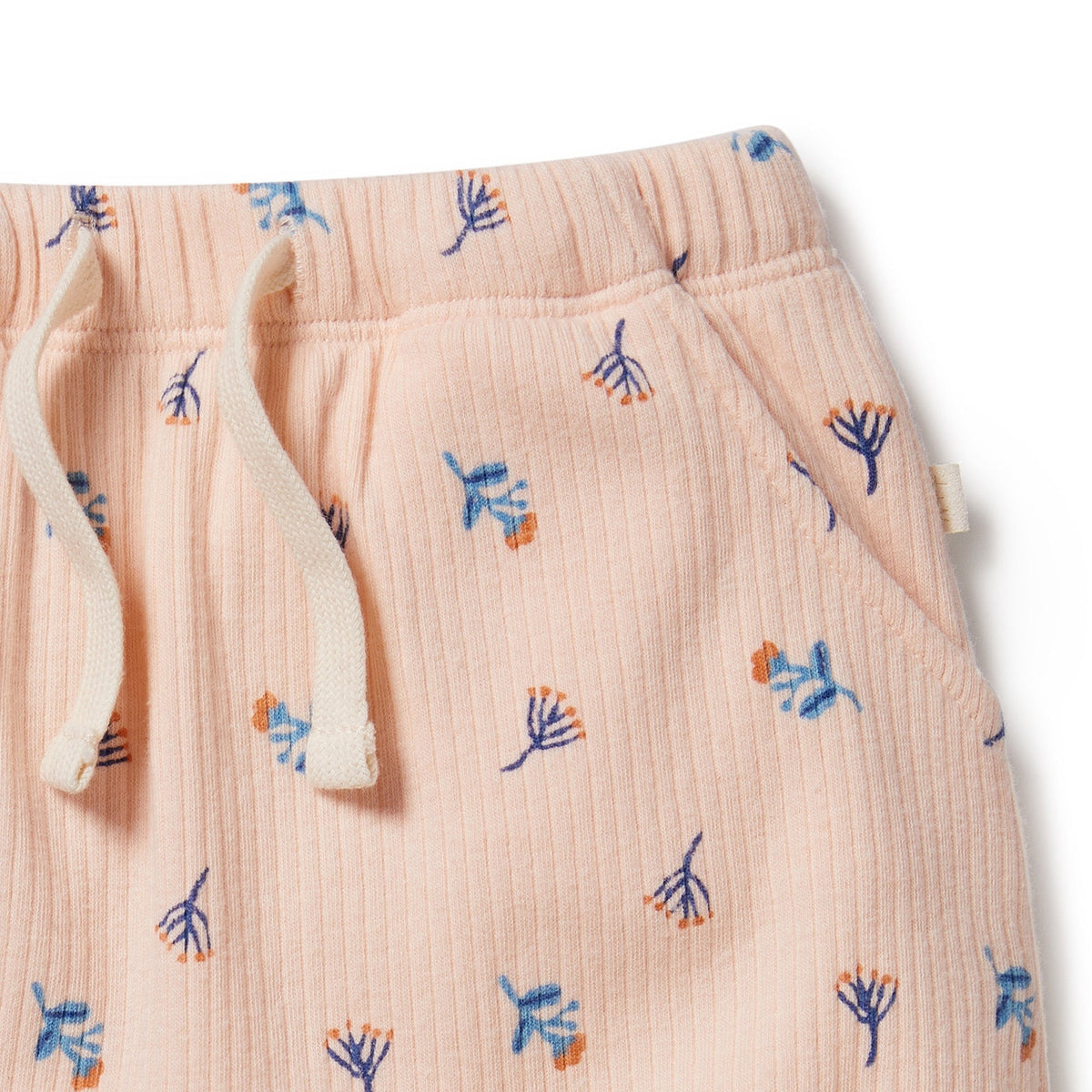 Little Flower Organic Rib Bloomer Short
