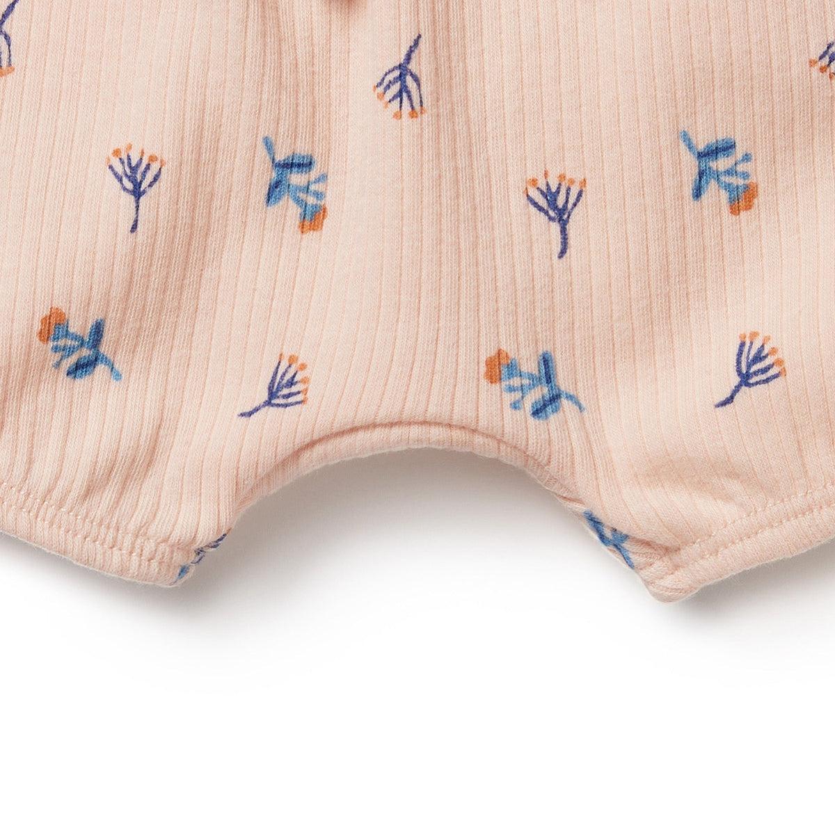 Little Flower Organic Rib Bloomer Short