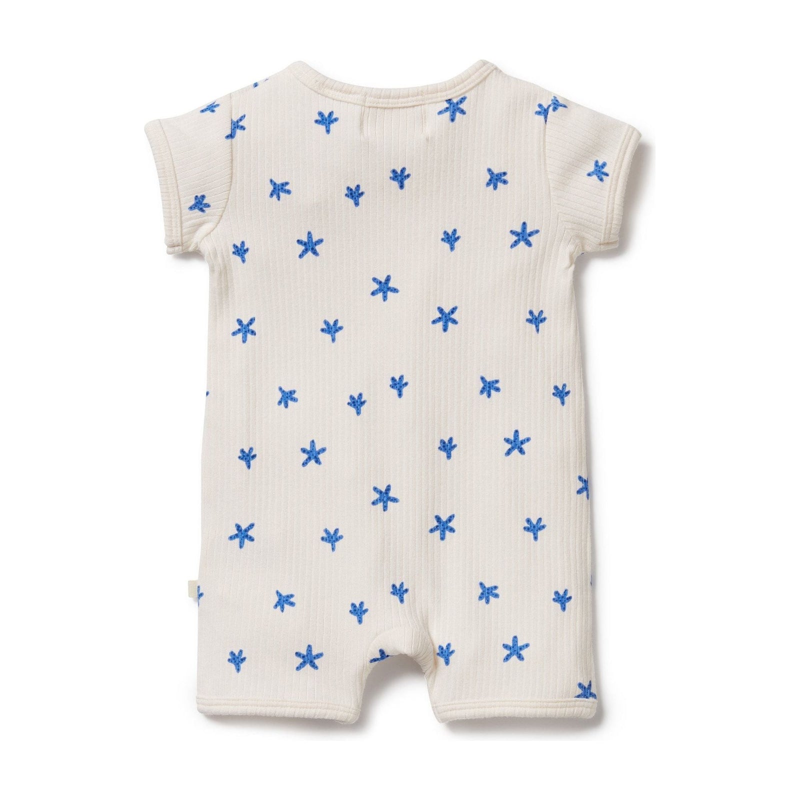 Little Starfish Organic Rib Zipsuit