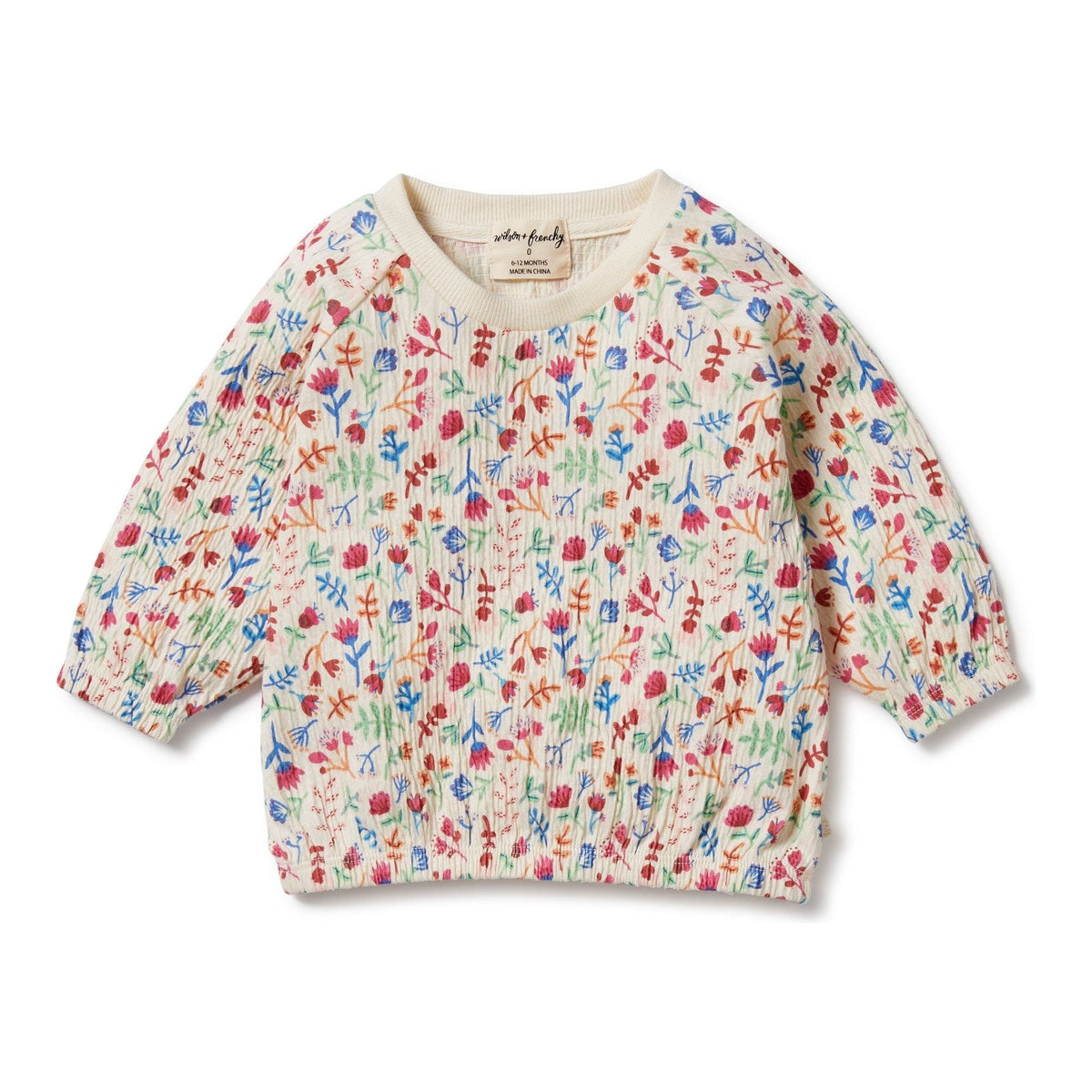 Tropical Garden Crinkle Sweat