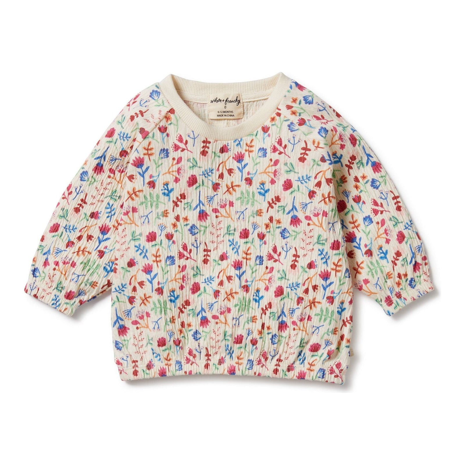 Tropical Garden Crinkle Sweat